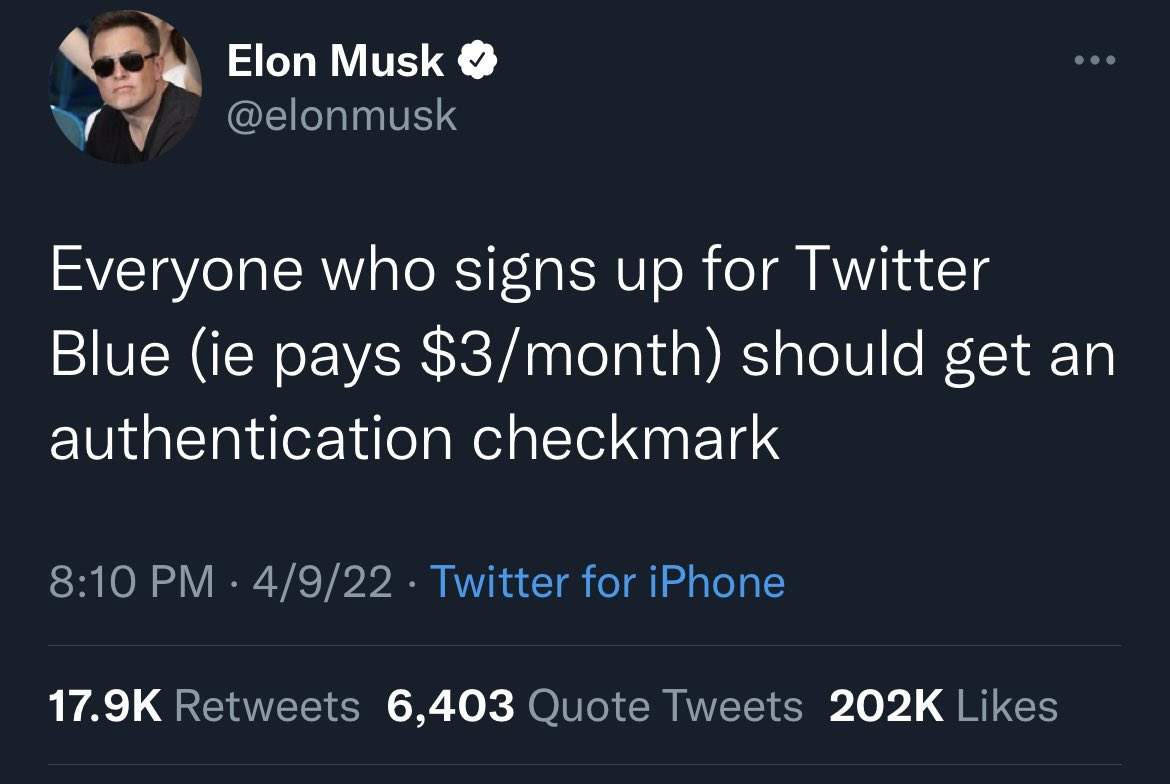 I’m someone who couldn’t care less about a blue check, but this seems a bit odd.