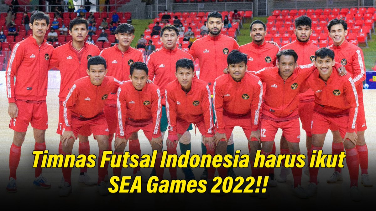 FaktaSepakbola's tweet photo. Tidak diikutsertakan Timnas Indonesia Cabor Futsal di Sea Games 2022, membuat kita semua kecewa dengan @KEMENPORA_RI. Dengan ini kami membuat petisi agar Timnas bisa diikutsertakan Sea Games 2022.

BERANGKATKAN TIMNAS FUTSAL INDONESIA KE SEAGAMES 2022 - https://t.co/yg80ATnxsF https://t.co/kgdxkrWJaR