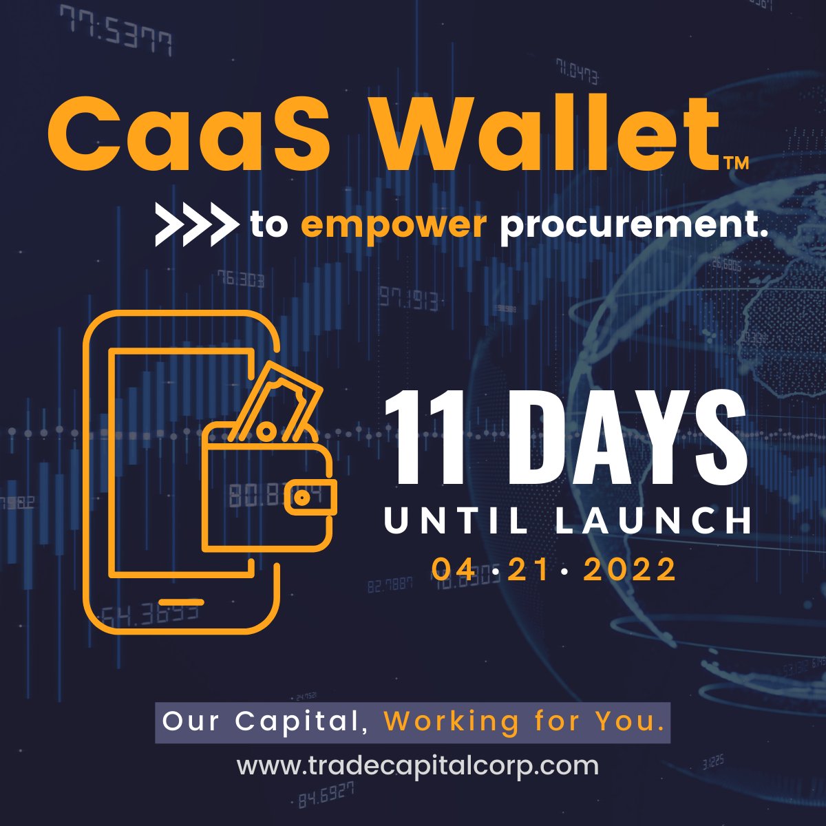 1_TCC_'s tweet photo. A corporate Wallet to empower #procurement while providing C-suite visibility: Save the date for our #CaaSWallet unveiling!
In Menlo Park, Calif., and online. More info at TCC (at) https://t.co/T7l5s7Dhvx
#cashmanagement #liquidity #banking #financeandeconomy https://t.co/nKYOJ33v1x