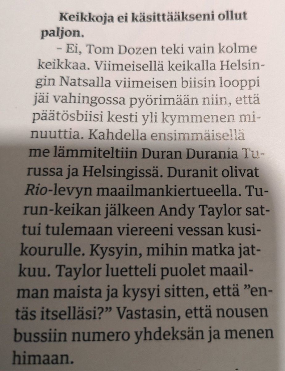 MikaKorpi's tweet photo. Uusin #soundi ja Tommi Läntinen - tarinaa. https://t.co/aaqWcRvAlH