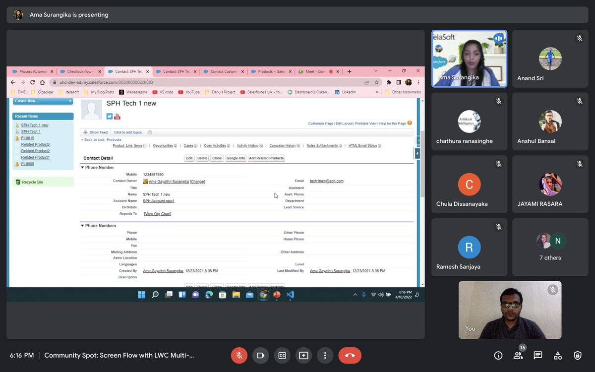 chamilmadusanka's tweet photo. Community Spot: Screen Flow with LWC Multi-Select Checkbox Component
#CommunitySpot is a session series that gives a chance to the community member to present their new component or enhanced component or any kind of finding to the Salesforce community @slsalesforcedug @SurangiAma https://t.co/Q6OnxREJAg
