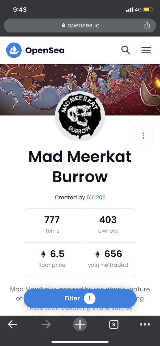 mad_sequence's tweet photo. So umm @opensea.

Not sure what else you need to see for you to approve of our application to be verified 1 month-ish ago.

Let us know what else you need if there’s something else. https://t.co/kweVswpcOK