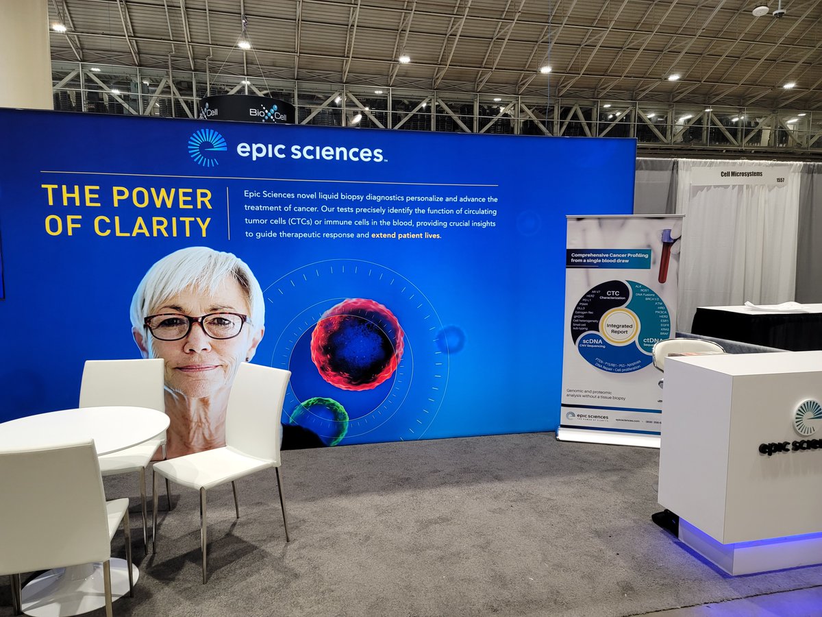 EpicSciences's tweet photo. @EpicSciences is attending the annual meeting of the @AACR, in New Orleans which will last through this Wednesday.
Visit our booth at #AACR2022 to find out more about #liquidbiopsy tests and #comprehensivecancerprofiling.
#metastaticcancer #NoCellLeftBehind https://t.co/Q5xlorFR6e
