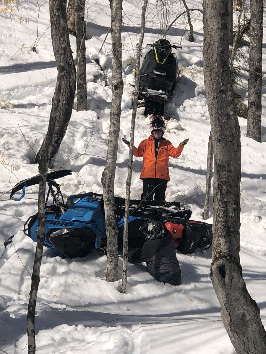 AliciaMarieD85's tweet photo. Thank you Maine for the spring riding. Some of the best riding this season. Wish we got more pics #tracksupcrew #skidoo #braaap #girlswhoride #sledgirlz #snowmobilemaine #snomobilefail #snowmobile #skidoo #polaris #backcountryriding #allagash #509 #maine #stuckhappens #fortkent https://t.co/MxK4SlgZ9Y