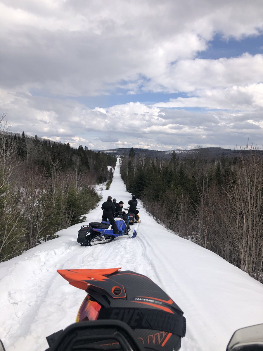 AliciaMarieD85's tweet photo. Thank you Maine for the spring riding. Some of the best riding this season. Wish we got more pics #tracksupcrew #skidoo #braaap #girlswhoride #sledgirlz #snowmobilemaine #snomobilefail #snowmobile #skidoo #polaris #backcountryriding #allagash #509 #maine #stuckhappens #fortkent https://t.co/MxK4SlgZ9Y