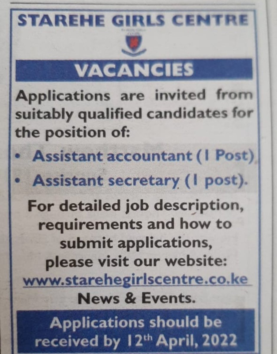 Jobs in Kenya tweet media