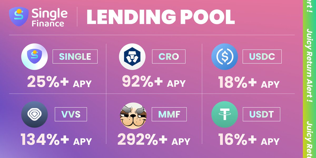 single_finance's tweet photo. Reporting live from #JUICY Planet!

Lend and earn 👉  https://t.co/KEsJKOQKSZ

#SingleFinance #Lending #HighYield #YieldFarming https://t.co/omwd4lnPSD