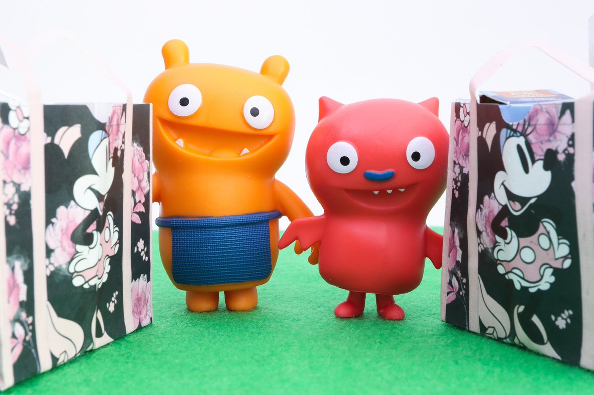 icebat02's tweet photo. These two are just back from the Disney store! What did they get? #howugly #uglydolls https://t.co/xLfjAv4bp2