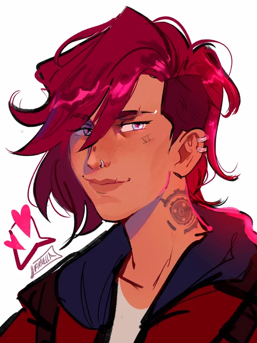 Missing Vi and her crooked little smirk #arcane 