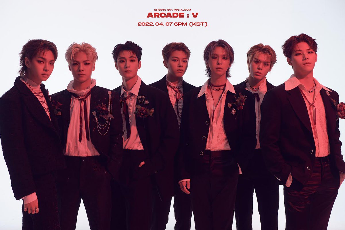 Hello_asian's tweet photo. GHOST9 เริ่มต้นการเดินทางครั้งที่สอง ด้วยมินิ อัลบั้มที่ 6 ‘ARCADE: V

https://t.co/iGQDtbwpiN

#GHOST9 #고스트나인
#XRay #ARCADE_V
#GHOST9은_XRay를_찍어
#MAROOSTORY #MAROOENTERTAINMENT
#JINCORPORATION #JINCORPORATIONTH
ขอบคุณภาพจาก : Maroo Entertainment https://t.co/5eXbpqQyL6