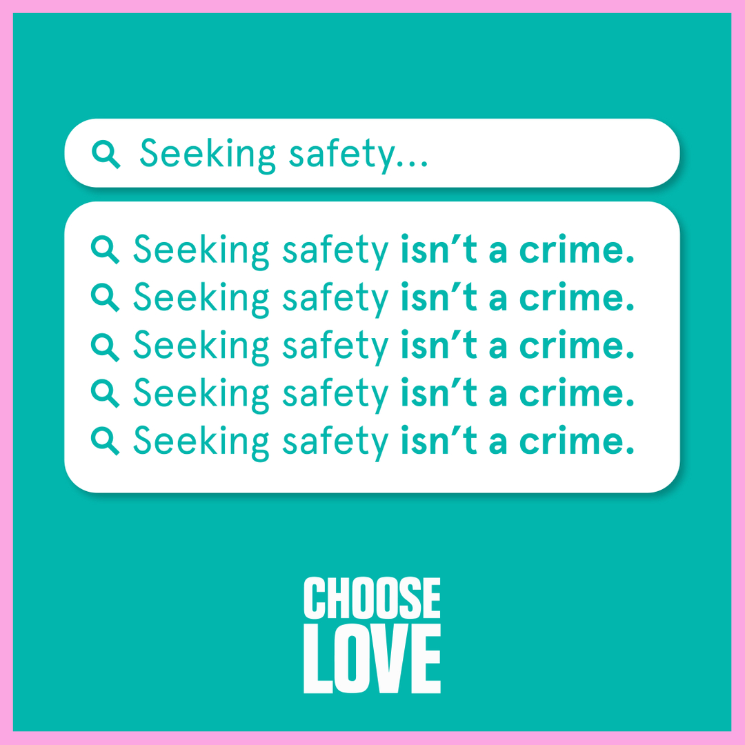 chooselove's tweet photo. It’s that simple. It should never be up for debate.

#ChooseLove #RefugeesWelcome https://t.co/4n6R3VADMc