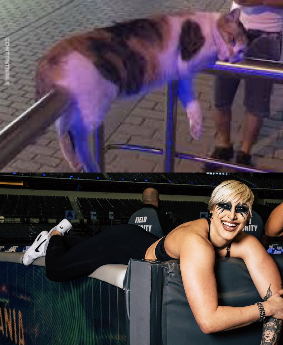 RheaRipley_WWE's tweet photo. Same energy. https://t.co/rH0AoplKyK