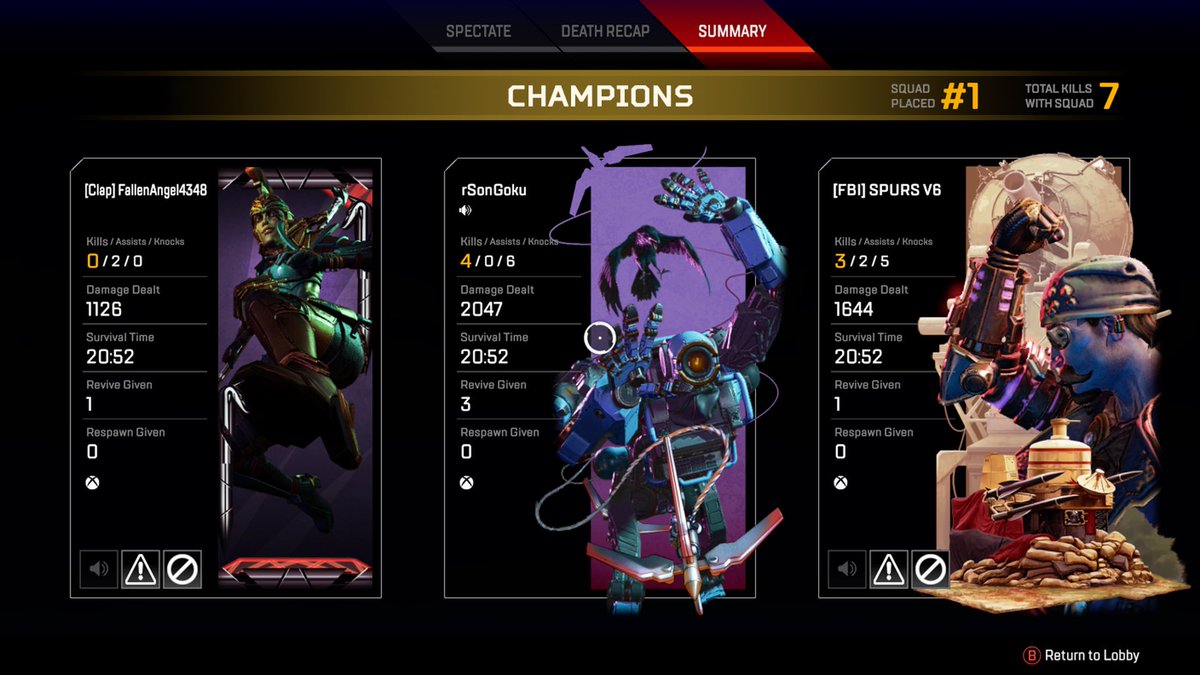 rUltraSonic_'s tweet photo. Love when my team can hold there own !! #ApexLegends https://t.co/k5V7OGHGIr