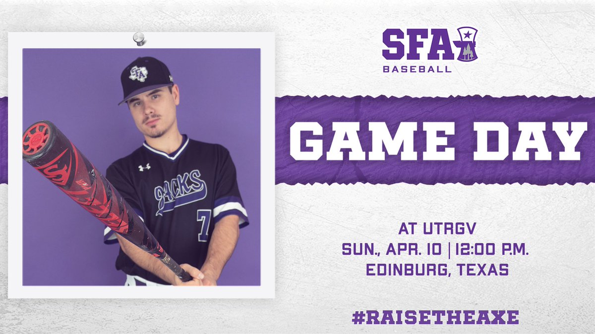 Time for the series finale 👏

📍 : UTRGV Baseball Stadium
🆚 : UTRGV
⌚️ : 12 p.m.
💻 : es.pn/3DY1Zxm
📈 : bit.ly/3jhE96i

#SOMOS x #AxeEm x #RaiseTheAxe