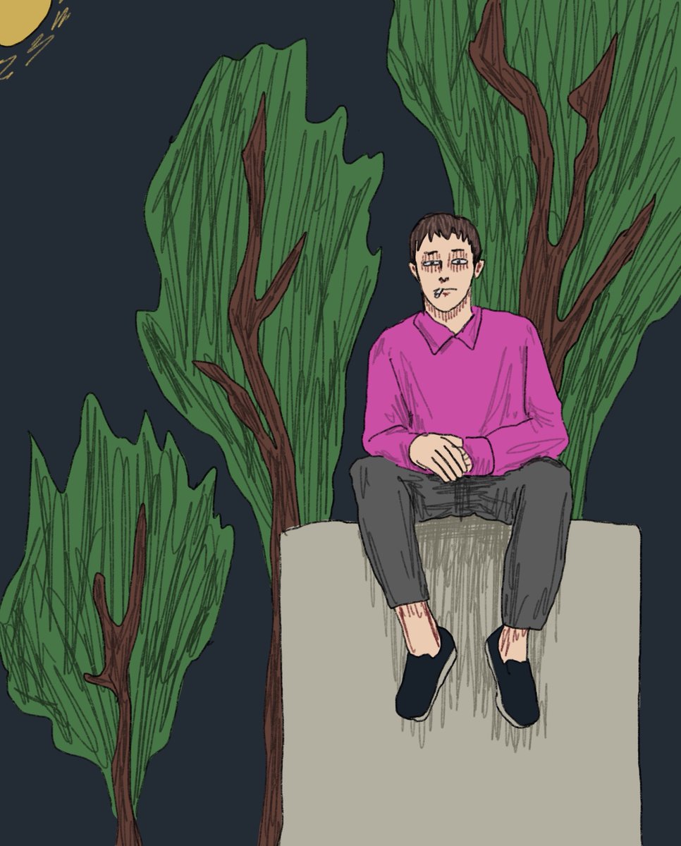1000say_art's tweet photo. 37번째 이방인 리스팅 했습니다!

self-portrait of a stranger #37
1/1

달과 나무 아래 독백

with..🚬

산책하기 좋은 계절이 왔네요 ☺️ 모두들 좋은밤 되세요!!

#SUPIC #KNFT
https://t.co/WtsNYPgZCg https://t.co/ExVRW6ZI2L