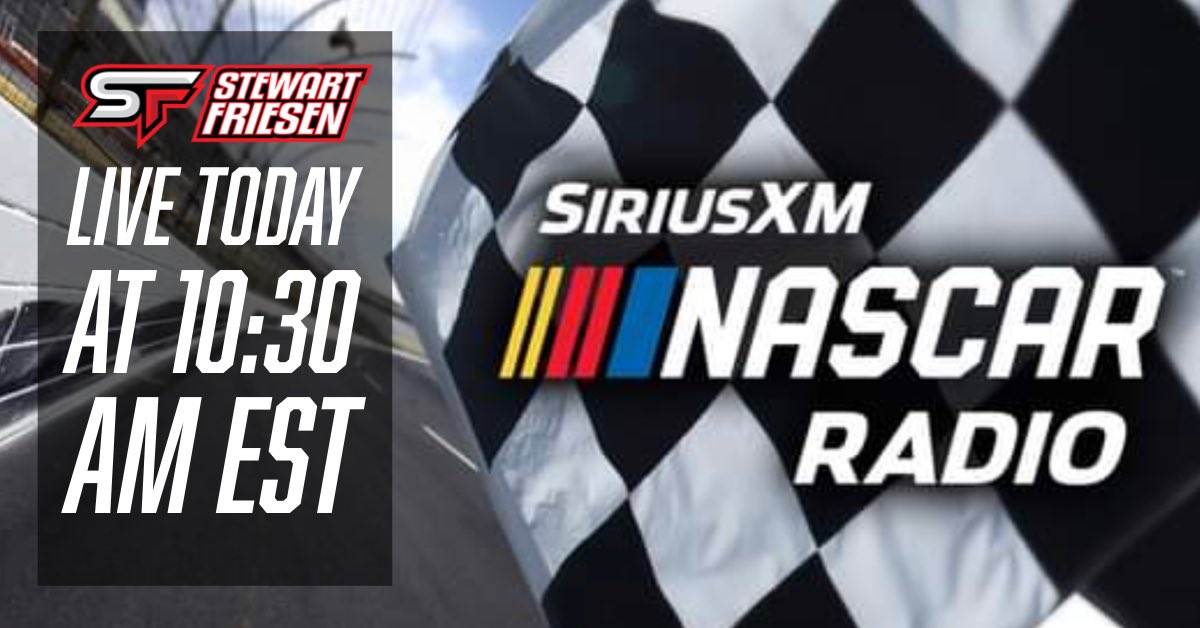 Tune into @SiriusXMNASCAR Radio Channel 90 at 10:30am EST! We’ll recap our race at Martinsville Speedway and talk about the Next Gen test and our upcoming race at Bristol Motor Speedway! @NASCAR https://t.co/k09asWt66b