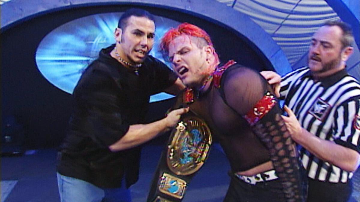 OTD in 2001:
Jeff Hardy defeated Triple H in what was tabbed “the upset of the decade,” winning his first singles championship in WWE and first of five Intercontinental Championships. https://t.co/xASzrQeE2j