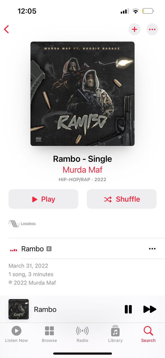 MURDAMAF722's tweet photo. @lainavasilias MURDA MAF FT BOOSIE BADAZZ RAMBO OUT NOW ON ALL PLATFORMS https://t.co/5ZHfmBTe1Z