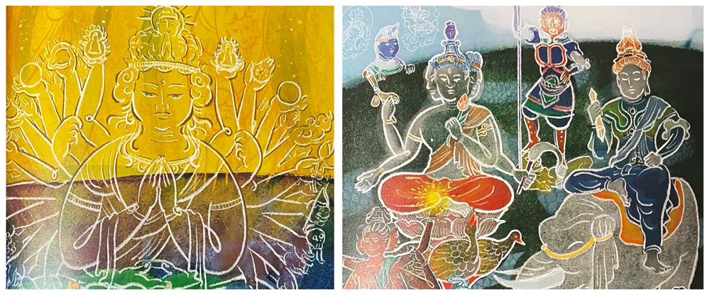 「花まつりWEEKEND」で購入した店橋花里・著『仏像絵本』が良かった!仏像の見方〜種類や構造・所作、造作の意味などを、わかりやすく絵本形式で解説していて、私のようななんとな〜く仏像見るの好き…くらいの人の見る目を「ガッ」とクリアにしてくれる… 