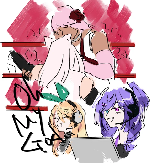 #Artsuki #PomuPaint #GalleryOfRoses #NIJIWWE 