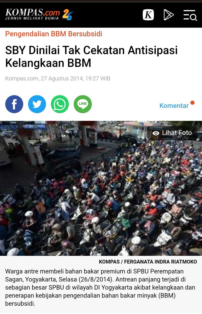 Dutcha3OO6's tweet photo. @yedi_kurniahadi @Widodo64194059 @Penjejakbumi01 @RamliRizal @DivHumas_Polri Inti nya 1 anda Bisa ngomong pemerintah ga bener, minyak goreng antri.. Kalo ini salah ga antri BBM ?? Soalnya kan anda di Saudi nih sbg TKI kan?? https://t.co/DfNwLvM51l