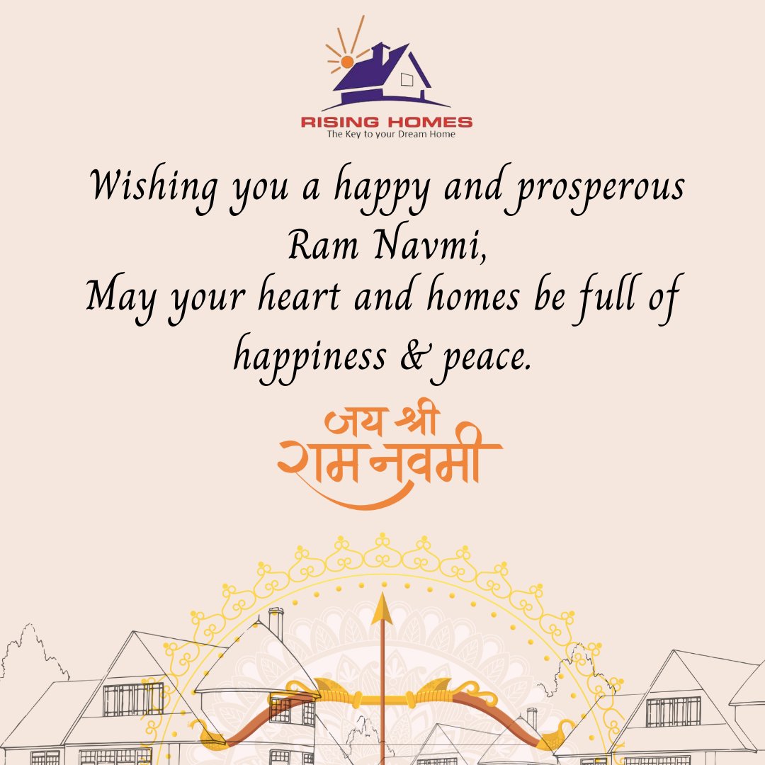 RisingHomes's tweet photo. Following the virtues of Lord Rama, we make sure to keep real estate practices fair and transparent for all our customers at Rising Home.  #RamNavami #ramnavmi2022 #NaviMumbai #navimumbairealesate #risinghomes 🛕 https://t.co/6grYs26VTC