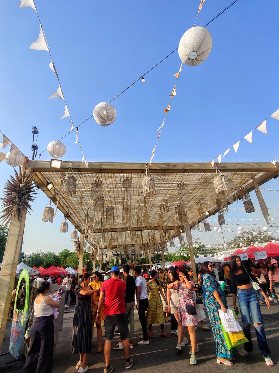 DiptiMalhotra_'s tweet photo. Scenes at #bohobazaar today. #sodelhi https://t.co/6ryQhdhYSW