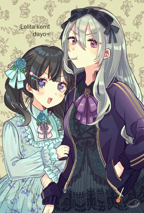 ※捏造※
ロリータっぽいかんじのkemt!趣味!
#みとあーと #でろあーと 