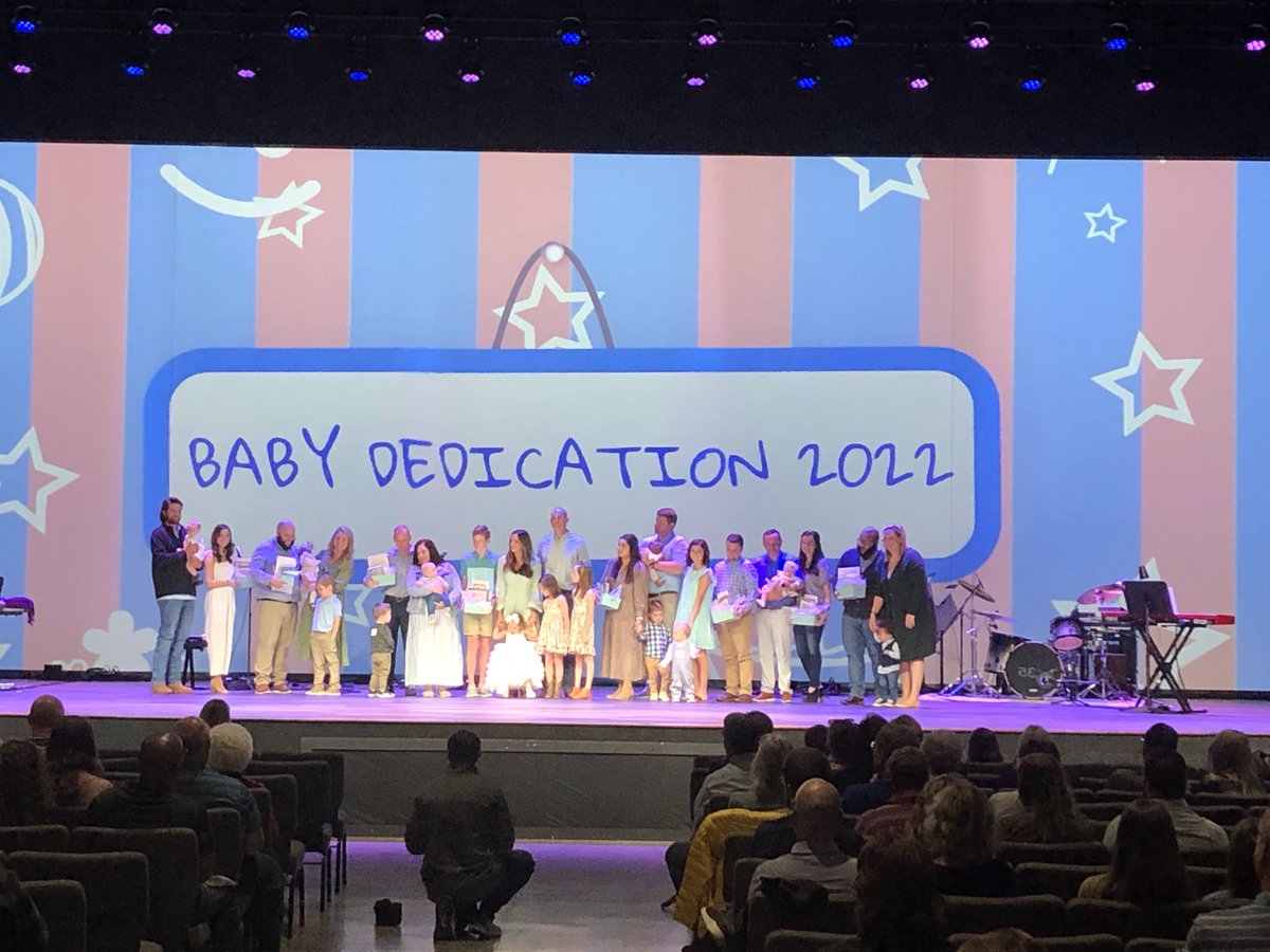 Baby dedication at The Church at Sterchi Hills. Precious gifts from heaven.