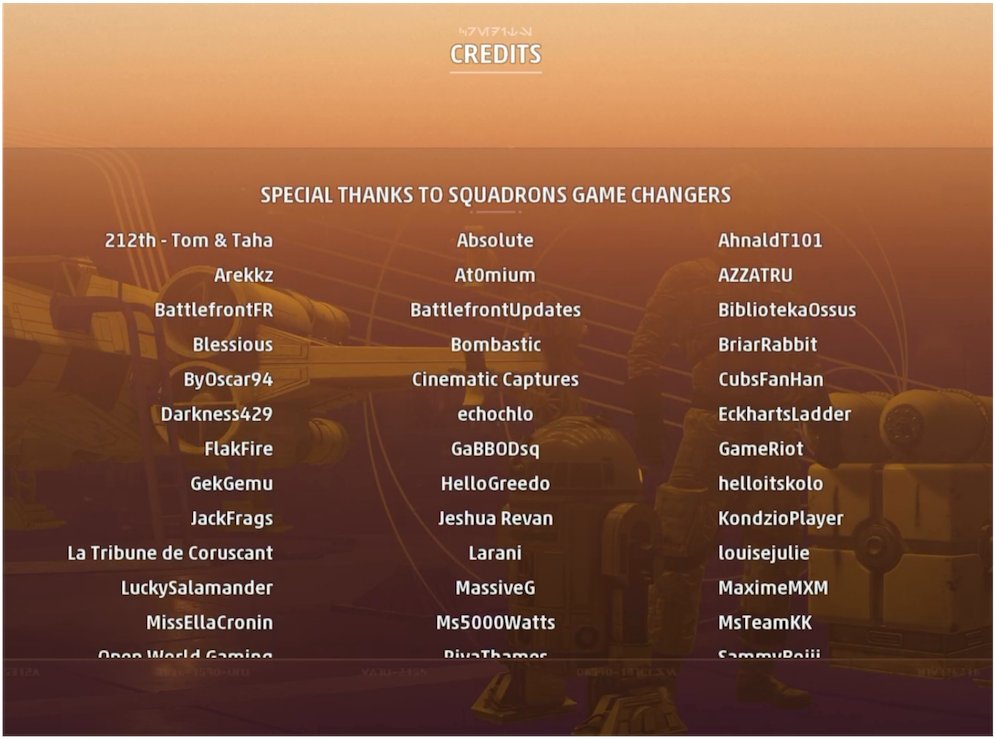 RickySetter's tweet image. Jumped back into Squadrons and took the TIE for spin as it is now available on @XboxGamePassPC  @LenovoLegion  
Whilst still looks stunning and had a lot of fun, it also served as an excuse to see the talented @missellacronin in the credits, which makes it even more worthwhile 🙌