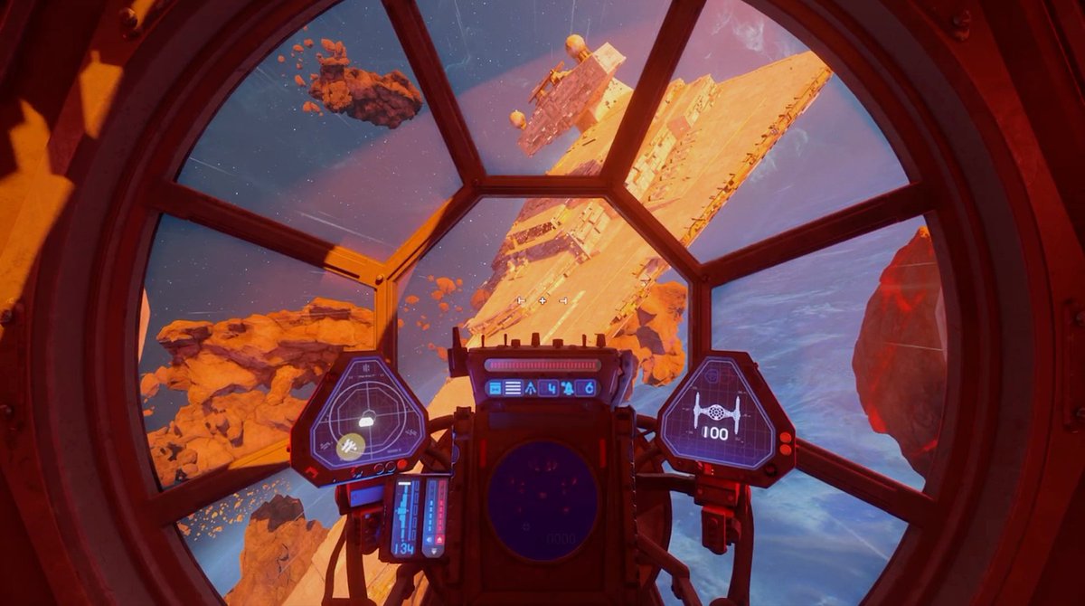 RickySetter's tweet image. Jumped back into Squadrons and took the TIE for spin as it is now available on @XboxGamePassPC  @LenovoLegion  
Whilst still looks stunning and had a lot of fun, it also served as an excuse to see the talented @missellacronin in the credits, which makes it even more worthwhile 🙌