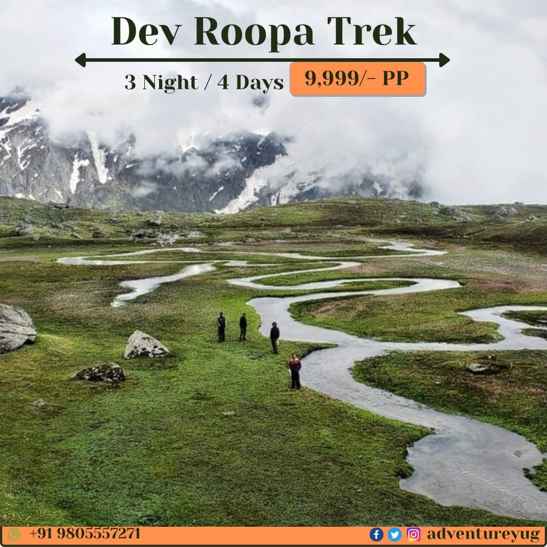 adventureyug's tweet photo. DEV ROOPA TREK 2022 || Duration :- 3Nights 4Days || Cost :- 9,999per person For Registration Just Pay 1,000/- Only
.
 #Camping #adventure #trekking  #outdoors https://t.co/bQosCapXsq