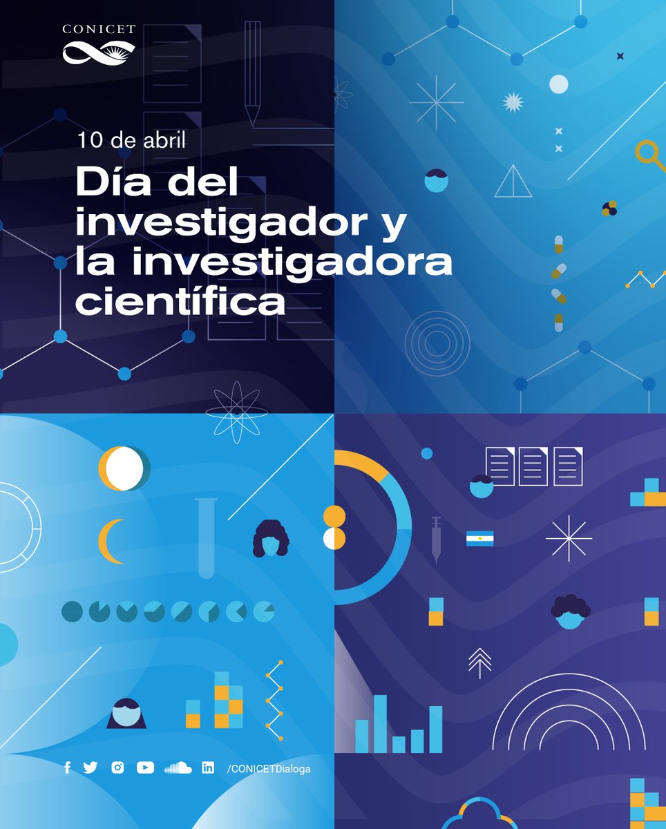 CONICETDialoga's tweet photo. 👨‍🔬👩‍🔬Hoy, en el Día del Investigador y la Investigadora Científica, saludamos y felicitamos a todos nuestros científicos y científicas! 👏por su labor y compromiso diario por una Ciencia y Tecnología argentina de calidad (Sigue) https://t.co/yFCm90DjHI