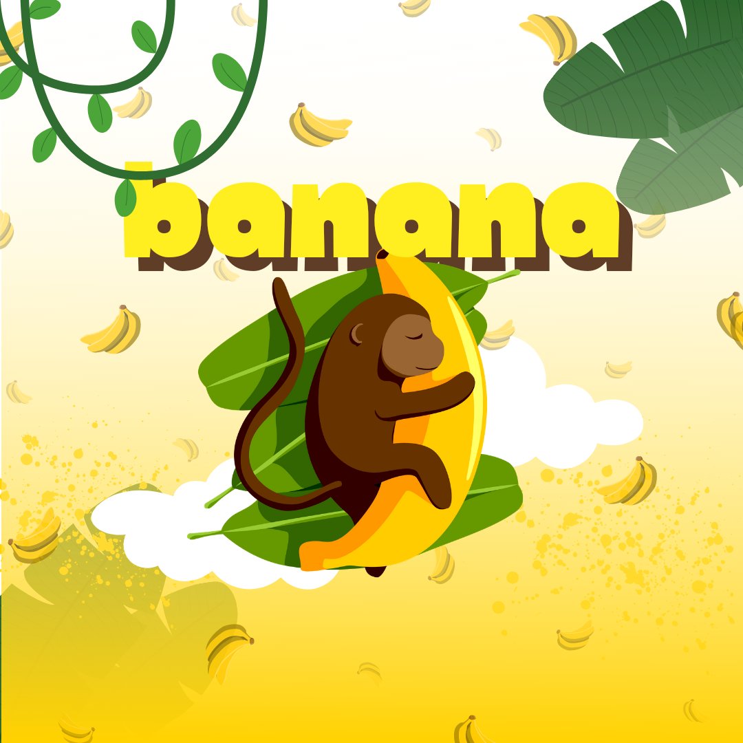 sofyan_shary's tweet photo. Bananas!
🍌🍌🍌🍌🍌🍌🍌
🍌🍌🍌🐒🍌🍌🍌
🍌🍌🍌🍌🍌🍌🍌
#canvadesignchallenge #banana https://t.co/nUfdX3rw16