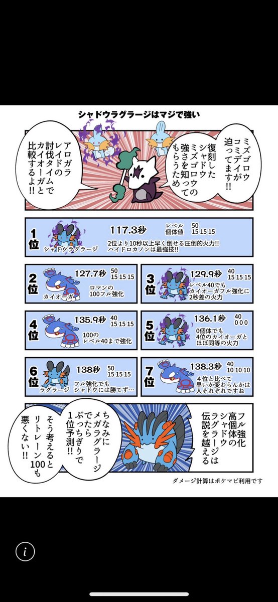 Hirokazu 1vvtmso2exhs2fl ラグラージはポケモンgoで最強クラスに強いから しかし今回コミュニティデイでラグラージ対策がされると思うので草タイプに対する対策が必要ですね ロズレイドとか出されたら やばいからwww Twitter