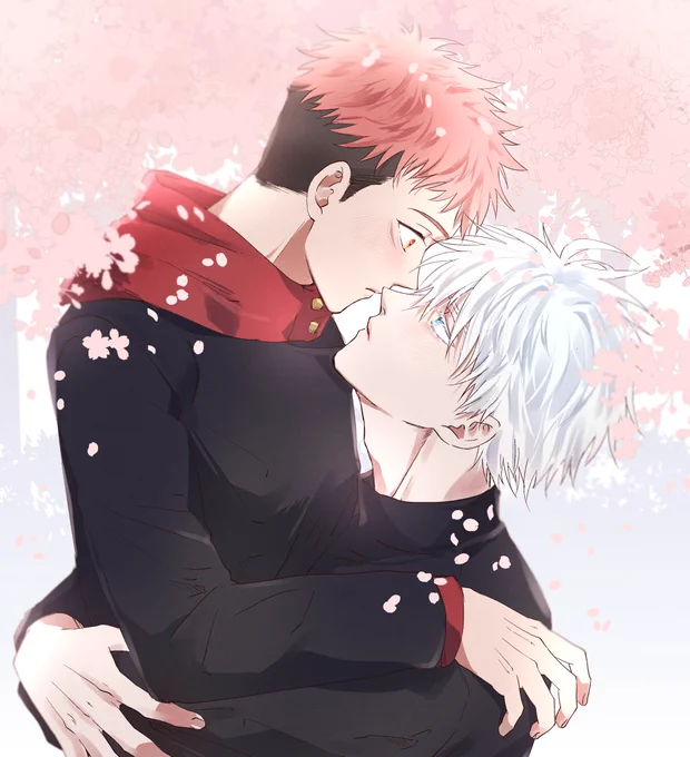 呪専五悠と桜 
