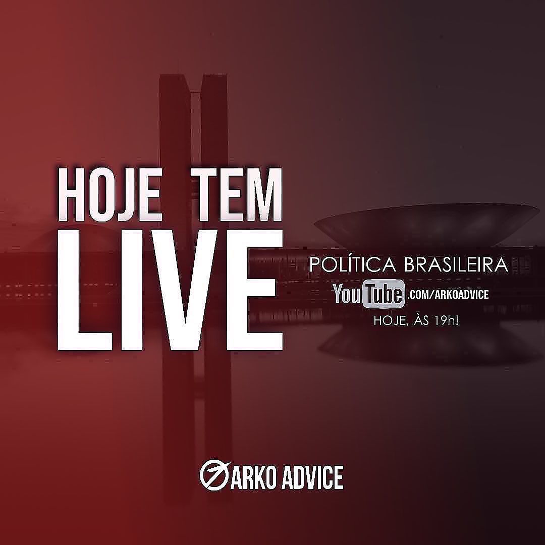 arkoadvice's tweet photo. #HojeTemLive Hoje acontece mais uma live “Política Brasileira”. Confira aqui os temas que serão abordados em nossa transmissão.

Não esqueça. A partir das 19h estaremos ao vivo no https://t.co/E8YMqFpz3S. 

#arkoadvice #live #politicabrasileira https://t.co/1ZZ8Sy9XPJ