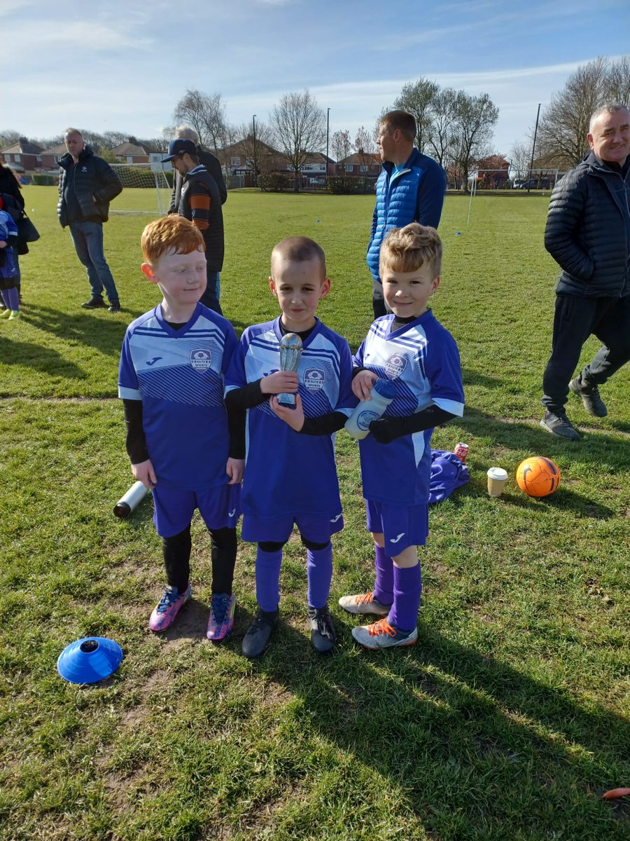 U7s player Elijah (middle) motm growing in confidence well done
