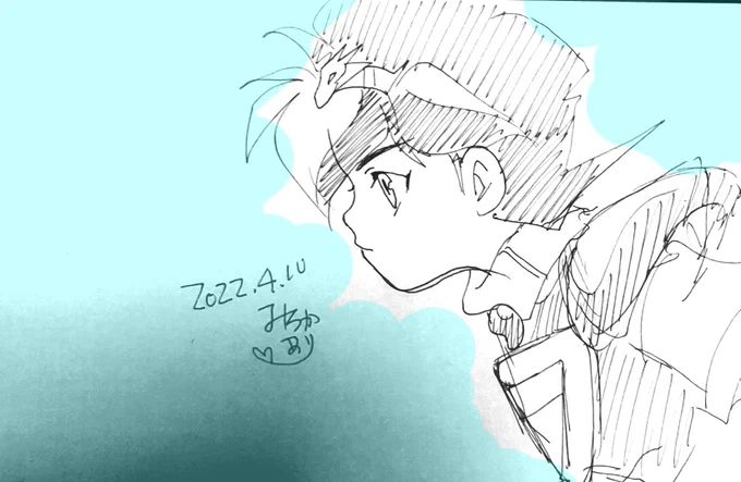 ワタルくん落書き～💖💕
今日はワタル2コスで✨🤩 