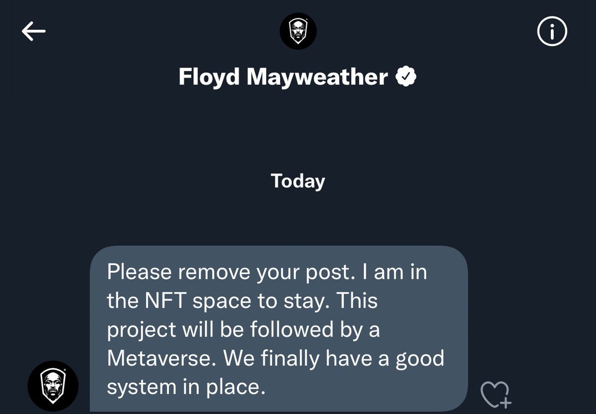 Does Floyd deserve a 12th chance? 

After profiting tens of millions from Ethereum Max, Bored Bunny, Real Floyd NFT, Moonshot, 2018 ICOs, &amp; more.