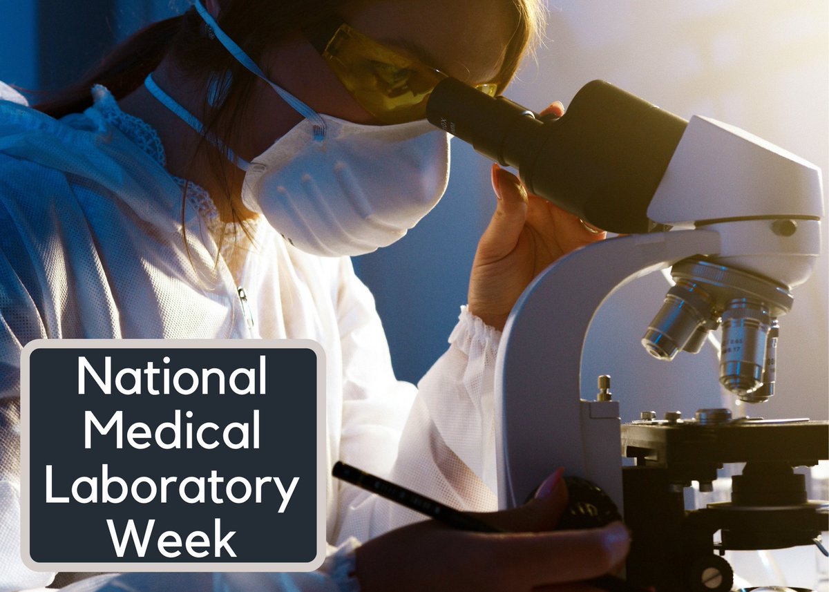 MariannMeedWard's tweet photo. National Medical Laboratory Week #NMLW starts today (April 10-16) and we celebrate the medical laboratory professionals and pathologists locally and across the country who play an important and vital role in our healthcare system. #BurlON https://t.co/wAwbE63lDD