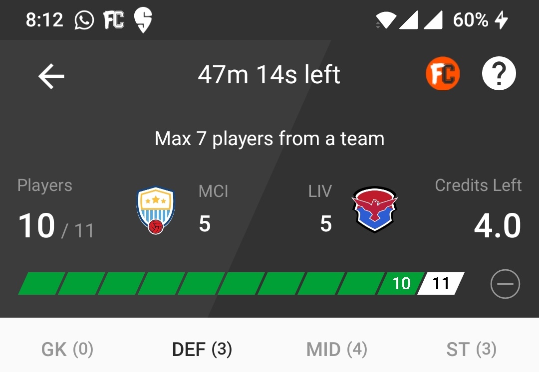 FCFT_11's tweet photo. Thanks @Dream11

You have made it clear... I will skip this match #MCIvsLIV #MCILIV #ManCity
#Dream11

😂😂😂😂 https://t.co/lFR5OHEgEx