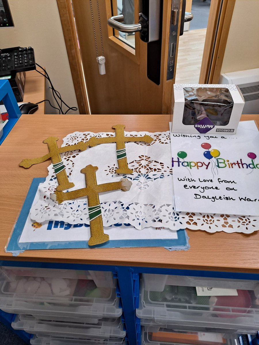 Meaningful Activities Dalgleish Ward:Supporting our patients and staff religious and cultural beliefs with Rammadan and Palm Sunday and the beginning of Easter celebrations. Also helping one of our patients to celebrate her birthday today.