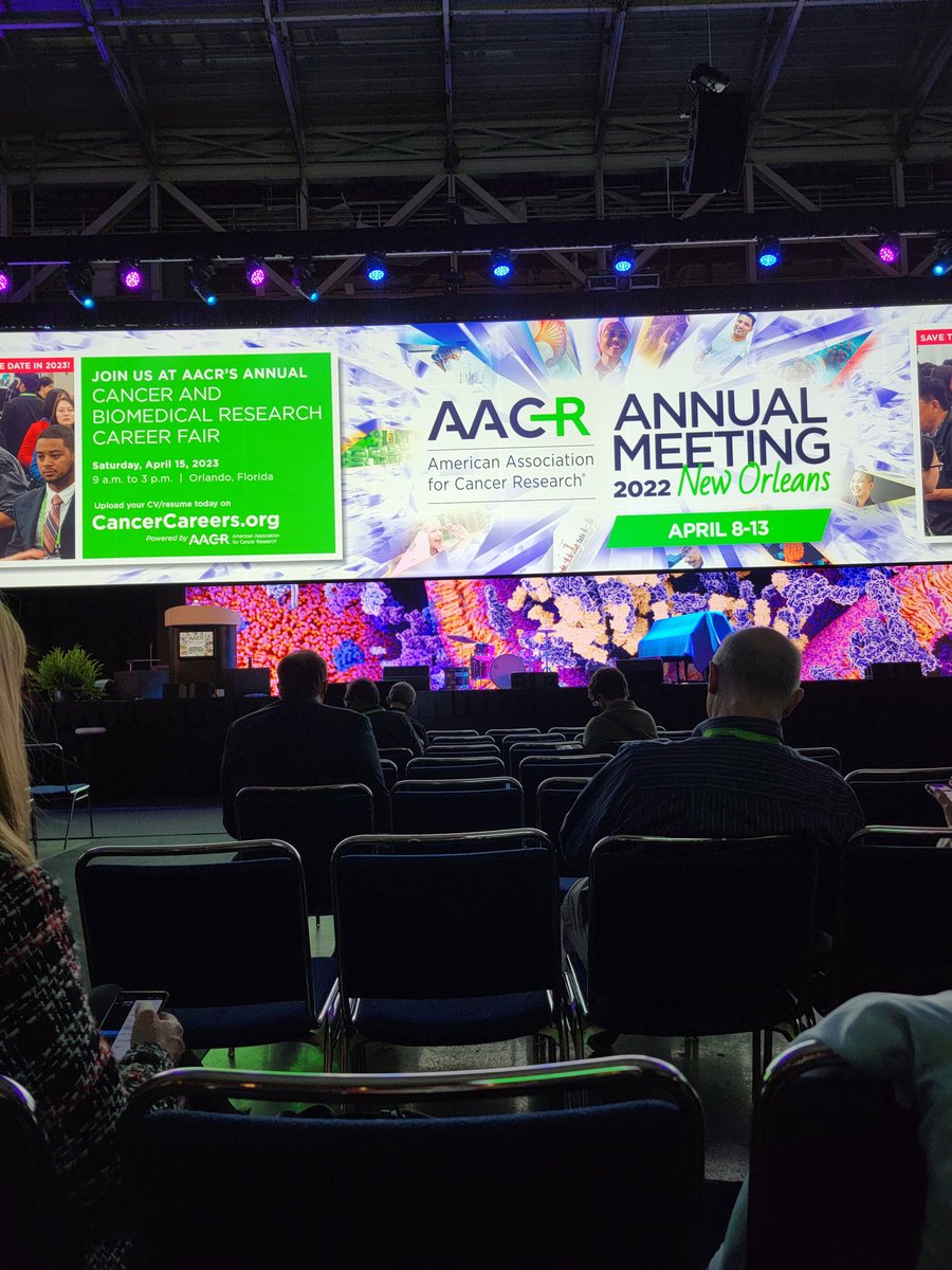 Excited to attend #AACR22 in person! #patientscantwait #cancertherapeutics #cancerresearch #internationalscience