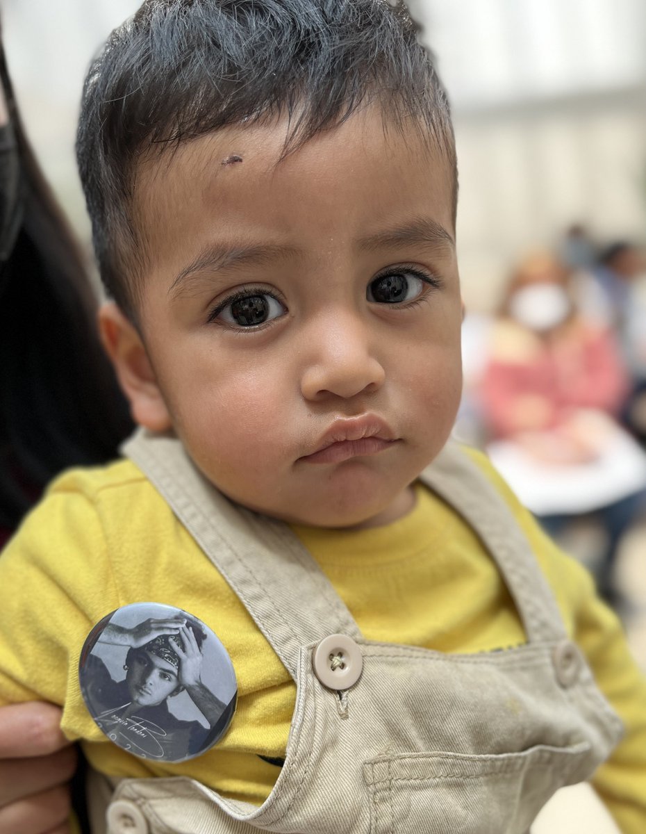 Ya tenemos un SPACERbebé 😍❤️ miren este pequeñito fan que vino al último meet&amp;greet de <a href="/JoaquinBondoni/">Joaquin Bondoni</a> en CDMX. Estamos hasta las 2:00pm.