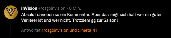 VenaryEU's tweet photo. @meta_41 @99DAMAGEde @Morekats Weiß euer Lineup das ihr 3 Deutsche/Österreichische Spielberechtigte Spieler für die Division 2 braucht oder ist das euch als Leitung entgangen weil die Regeln nicht richtig durchgelesen worden sind?

Wir wünschen euch dennoch viel Erfolg für den Aufstieg!🤡 https://t.co/bqyK08qPVg
