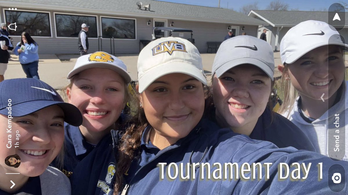 Day Two - Let’s Go Beavers! 💙💛 <a href="/BvuGolf/">Buena Vista Golf</a>