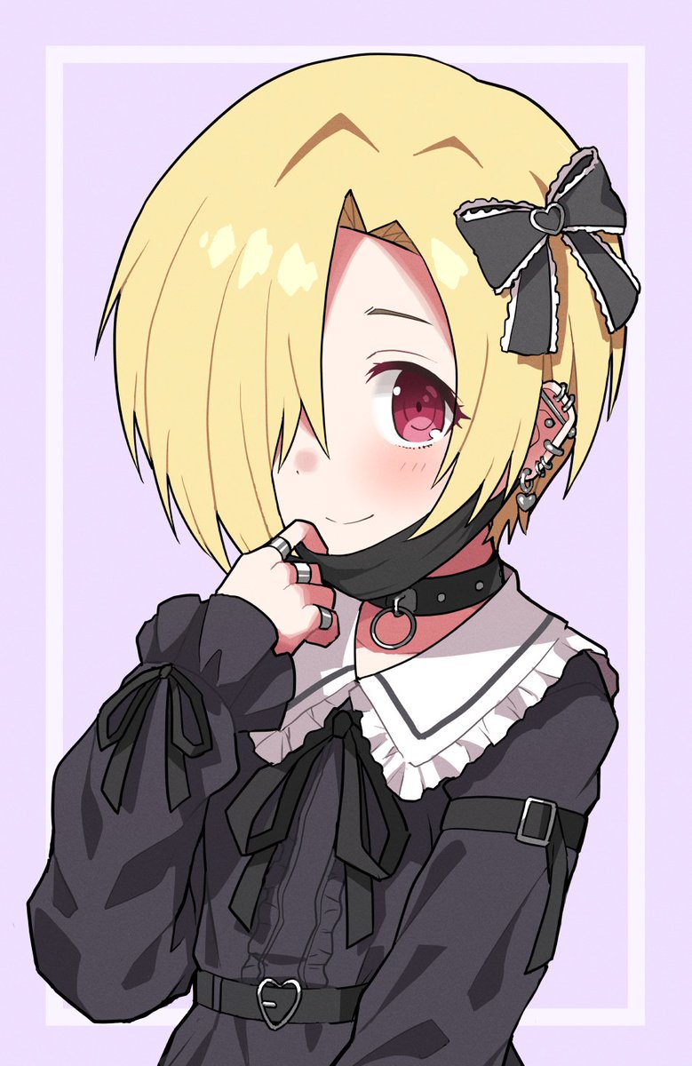 shirasaka koume 1girl solo blonde hair mask pull mask jewelry mouth mask  illustration images