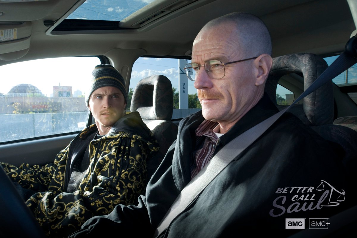 SaulGoodmanFR's tweet photo. Bryan Cranston et Aaron Paul débarqueront-ils dans #BetterCallSaul ? https://t.co/ZwAjd0TLtF https://t.co/F5Op1Tu8gL