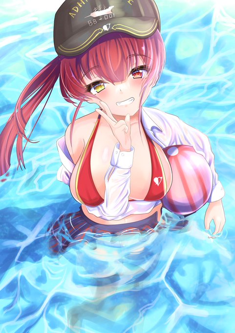 #マリンのお宝 
マリン船長のお身体が良くなりますように…
船長ー!超超超好きだ-!!! 